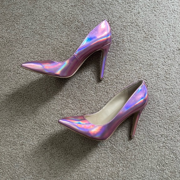 Guess Shoes - Guess metallic heels